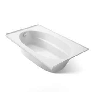 Windward 72" x 42" alcove bath, left drain - K-1115-L-0