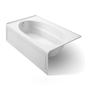 Windward 72" x 42" alcove bath, left drain - K-1115-LA-0
