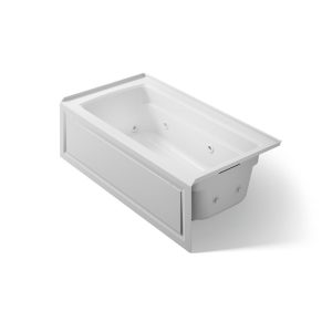 Archer 60" x 32" alcove whirlpool bath right drain - K-1122-RA-95