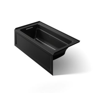 Archer 60" x 32" alcove bath, left drain - K-1123-LA-7