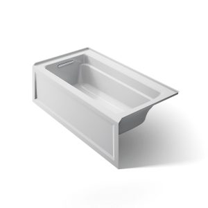Archer 60" x 32" alcove bath, left drain - K-1123-LA-95