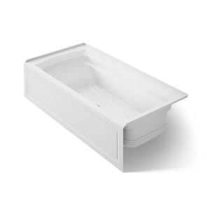 Archer 72" x 36" alcove Heated BubbleMassage air bath, right drain - K-1124-GHRA-0