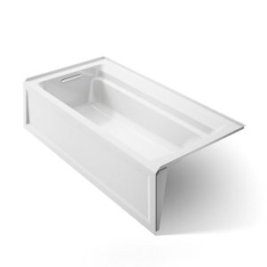 Archer 72" x 36" alcove bath, left drain - K-1125-LA-0