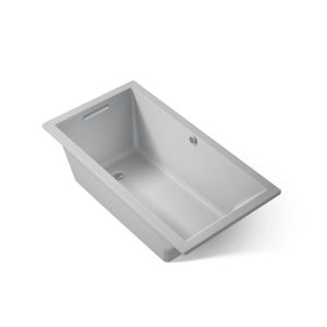 Underscore 60" x 32" drop-in bath with Bask heated surface - K-1130-W1-95