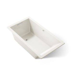 Underscore 66" x 36" drop-in bath with Bask heated surface - K-1136-W1-96