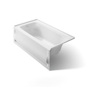 Bancroft 60" x 32" alcove bath, left drain - K-1150-LA-0