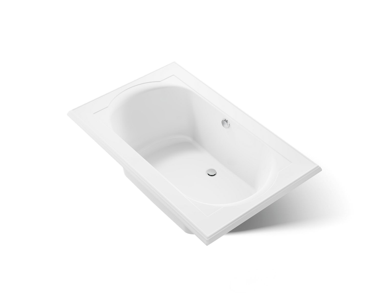 Memoirs 66" x 42" drop-in bath - K-1169-0