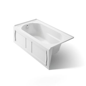 Devonshire 60" x 32" alcove bath, left drain - K-1184-LA-0
