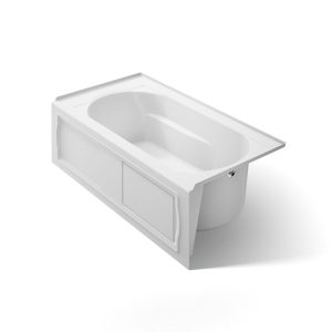 Devonshire 60" x 32" alcove bath, right drain - K-1184-RA-0