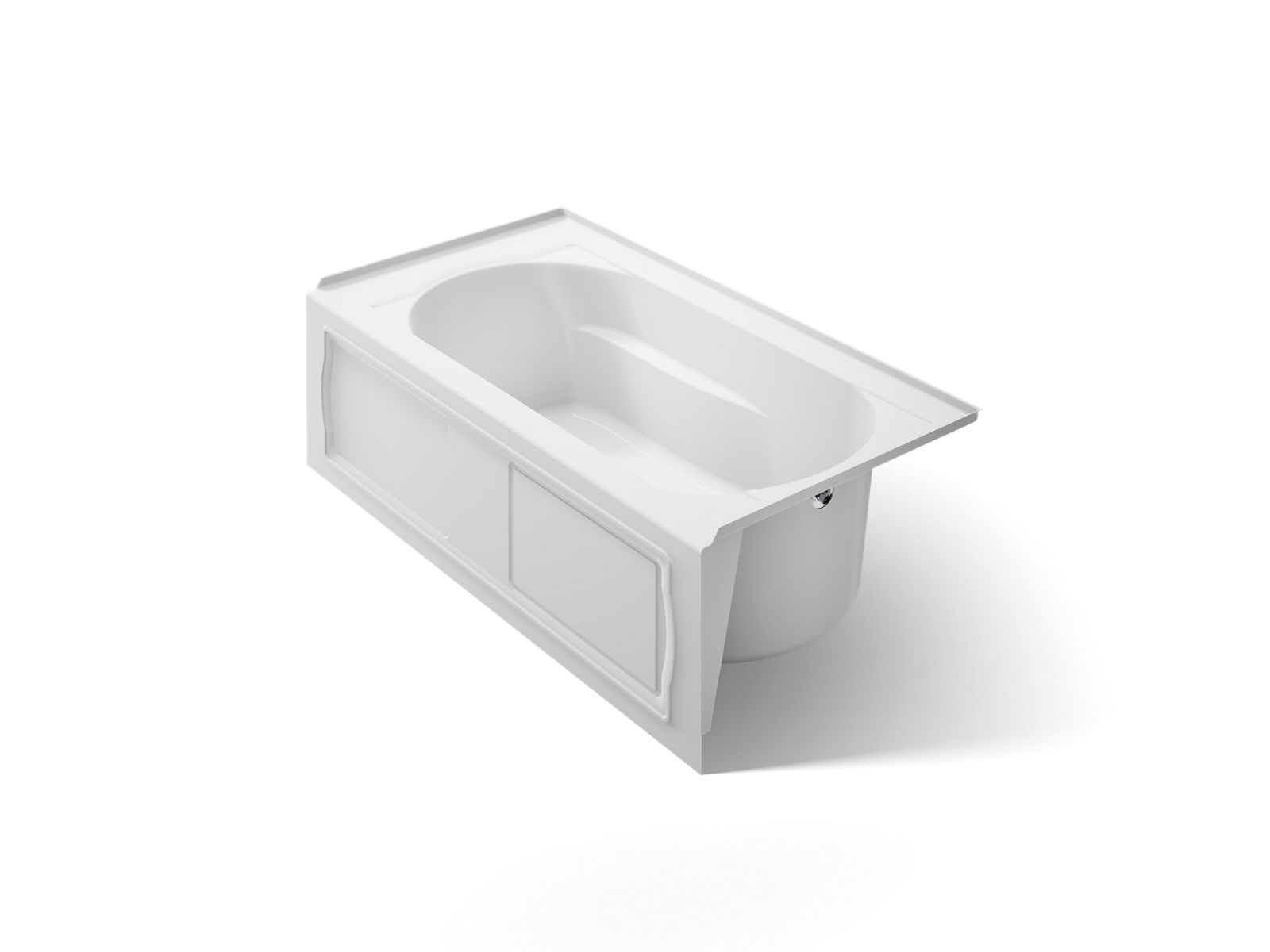 Devonshire 60" x 32" alcove bath, right drain - K-1184-RA-0