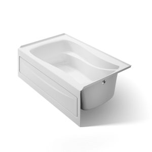 Mariposa 60" x 36" alcove bath, right drain - K-1242-RA-0