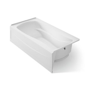 Mariposa 72" x 36" alcove Heated BubbleMassage air bath, right drain - K-1257-GHRA-0