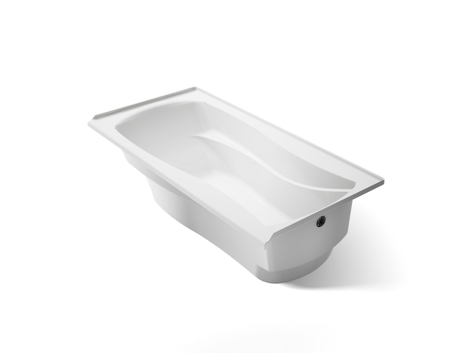 Mariposa 72" x 36" alcove bath, right drain - K-1259-R-0