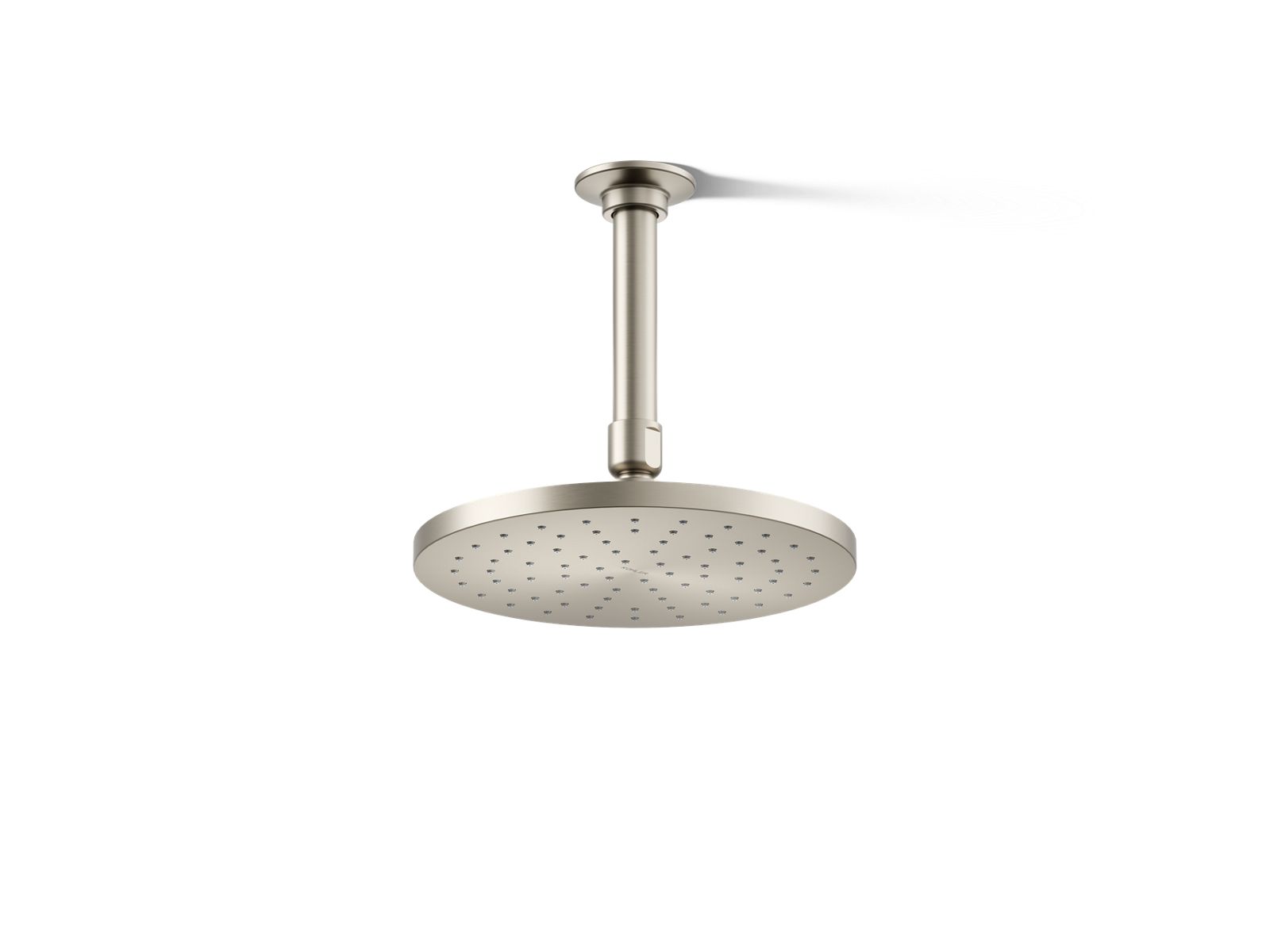 Contemporary Round 8" single-function rainhead, 2.5 gpm - K-13688-BN