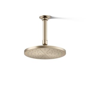 Contemporary Round 8" single-function rainhead, 1.75 gpm - K-13688-G-BV