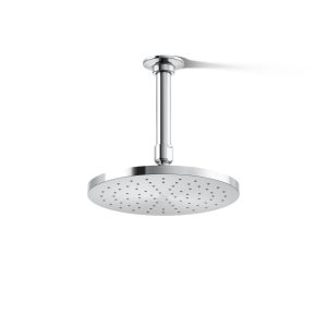 Contemporary Round 8" single-function rainhead, 1.75 gpm - K-13688-G-CP