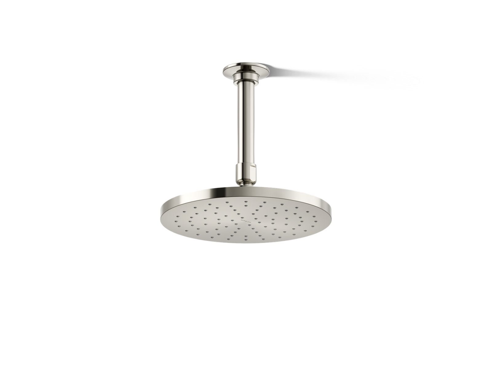 Contemporary Round 8" single-function rainhead, 2.5 gpm - K-13688-SN