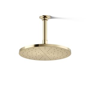 Contemporary Round 10" single-function rainhead, 2.5 gpm - K-13689-AF