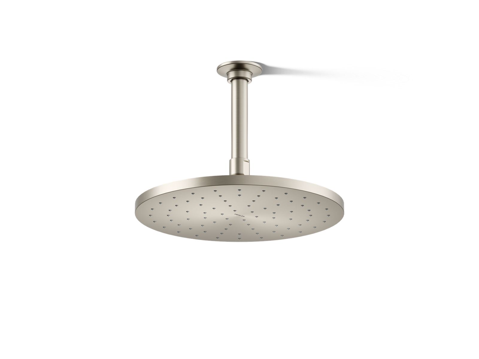 Contemporary Round 10" single-function rainhead, 1.75 gpm - K-13689-G-BN