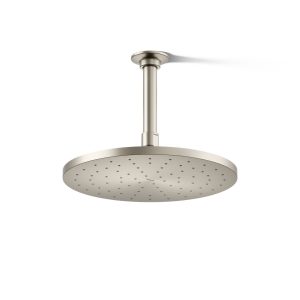 Contemporary Round 10" single-function rainhead, 2.5 gpm - K-13689-BN