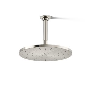 Contemporary Round 10" single-function rainhead, 2.5 gpm - K-13689-SN