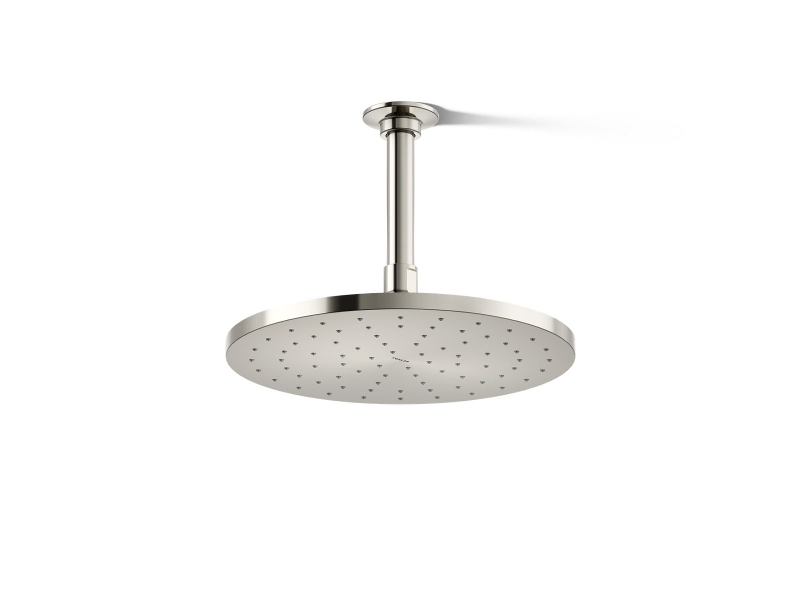 Contemporary Round 10" single-function rainhead, 2.5 gpm - K-13689-SN