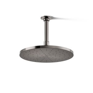 Contemporary Round 10" single-function rainhead, 2.5 gpm - K-13689-TT