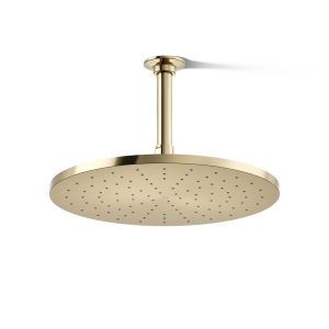 Contemporary Round 12" single-function rainhead, 2.5 gpm - K-13690-AF