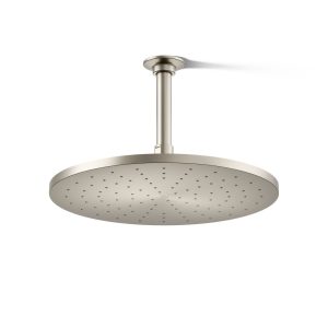 Contemporary Round 12" single-function rainhead, 2.5 gpm - K-13690-BN