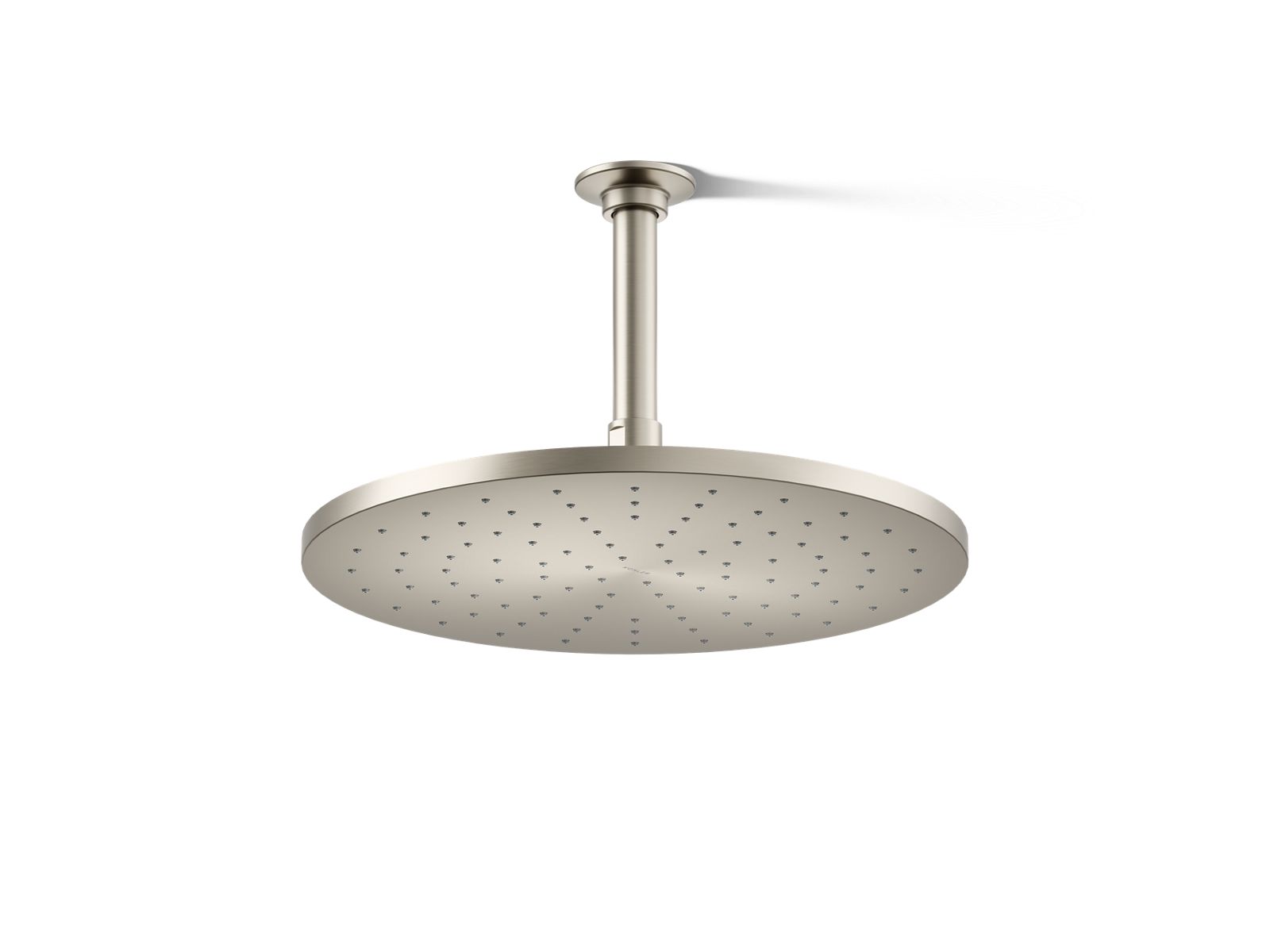 Contemporary Round 12" single-function rainhead, 2.5 gpm - K-13690-BN