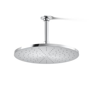Contemporary Round 12" single-function rainhead, 2.5 gpm - K-13690-CP
