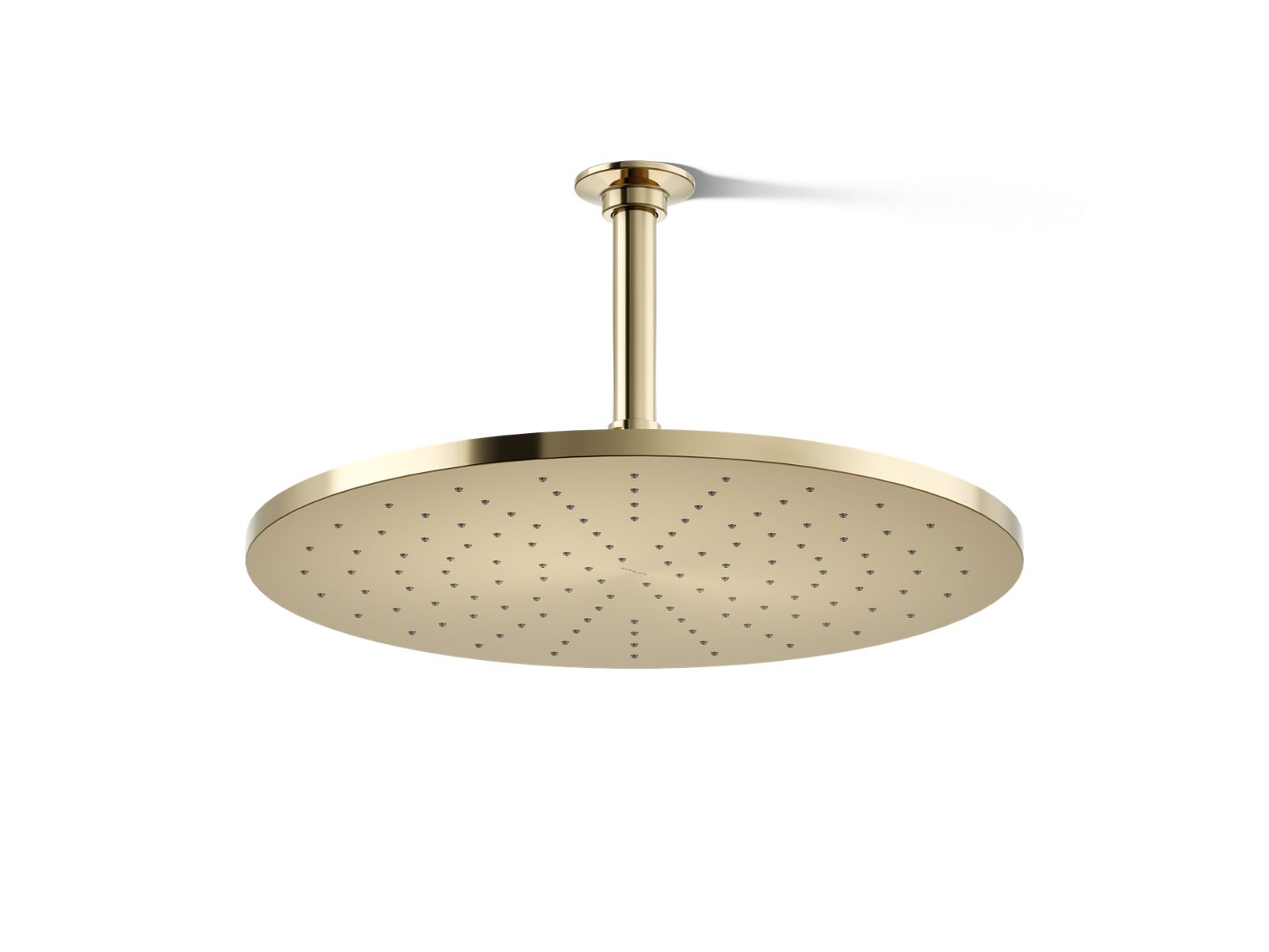Contemporary Round 14" single-function rainhead, 2.5 gpm - K-13691-AF