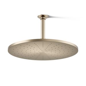 Contemporary Round 14" single-function rainhead, 2.5 gpm - K-13691-BV