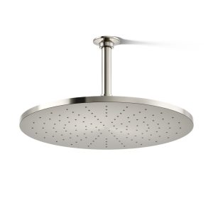 Contemporary Round 14" single-function rainhead, 2.5 gpm - K-13691-SN