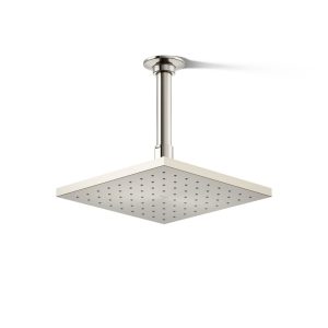 Contemporary Square 8" single-function rainhead, 1.75 gpm - K-13695-G-SN
