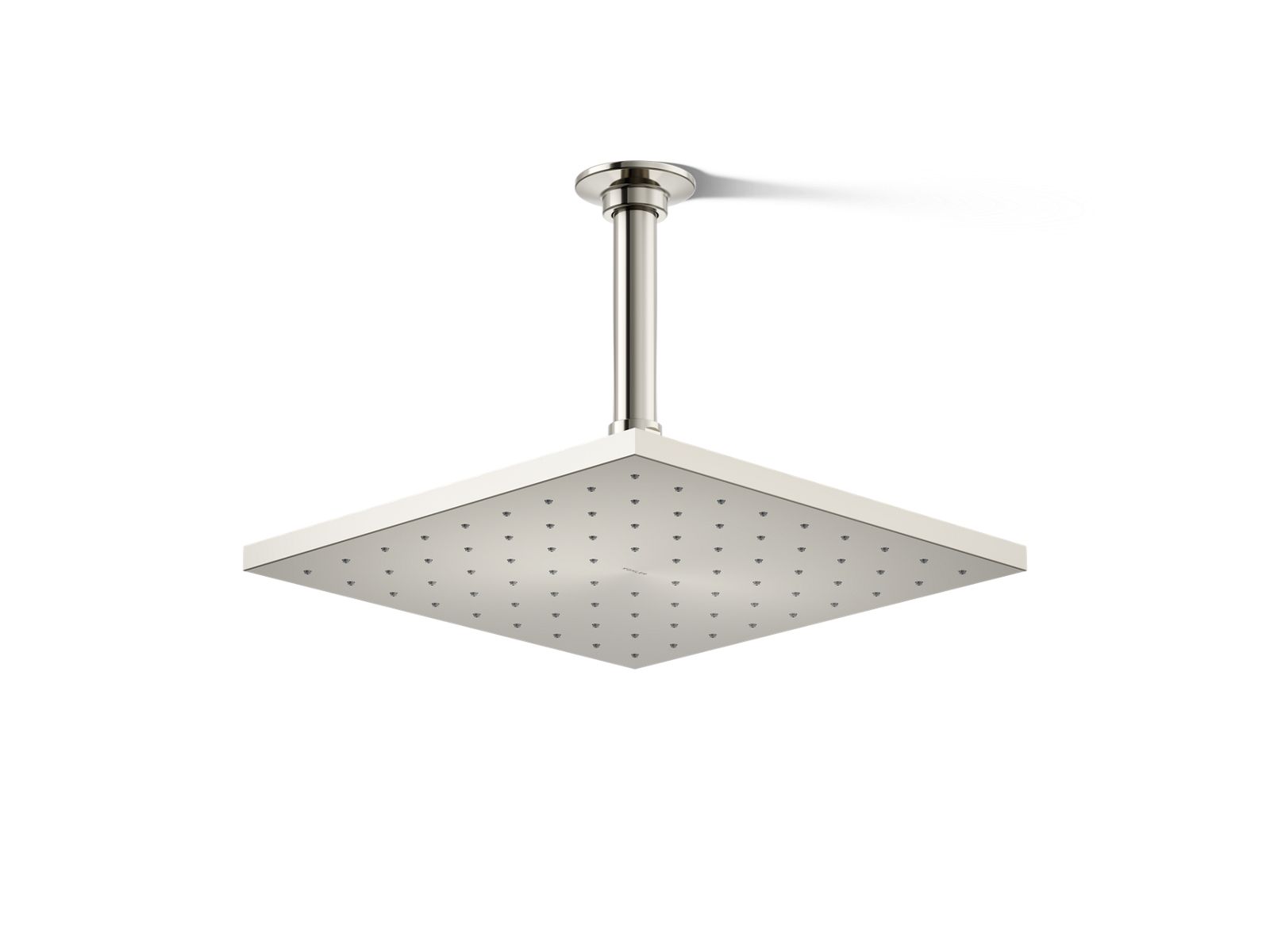 Contemporary Square 10" single-function rainhead, 1.75 gpm - K-13696-G-SN