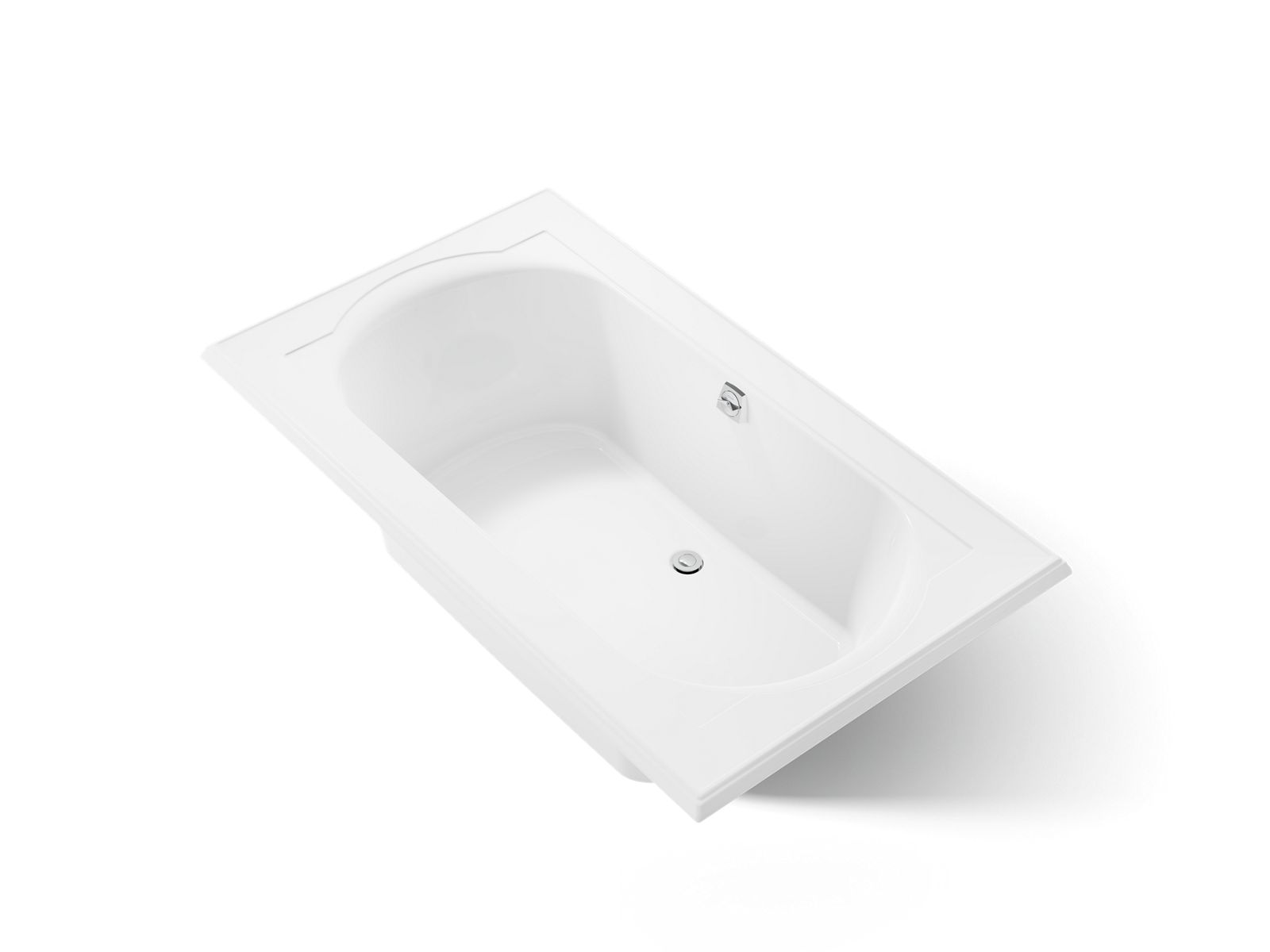 Memoirs 72" x 42" drop-in bath - K-1417-0