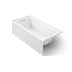 Archer 66" x 32" alcove Heated BubbleMassage air bath, left drain - K-1949-GHLA-0