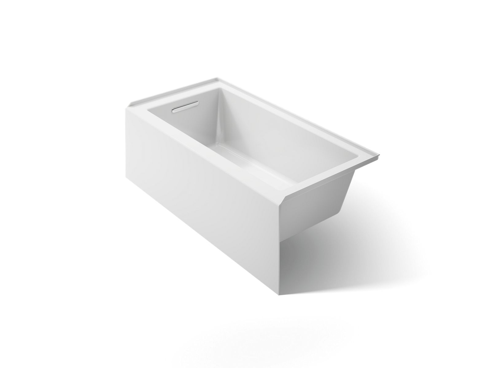 Underscore 60" x 30" alcove bath, left drain - K-1956-LA-0