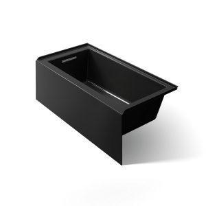Underscore 60" x 30" alcove bath, left drain - K-1956-LA-7