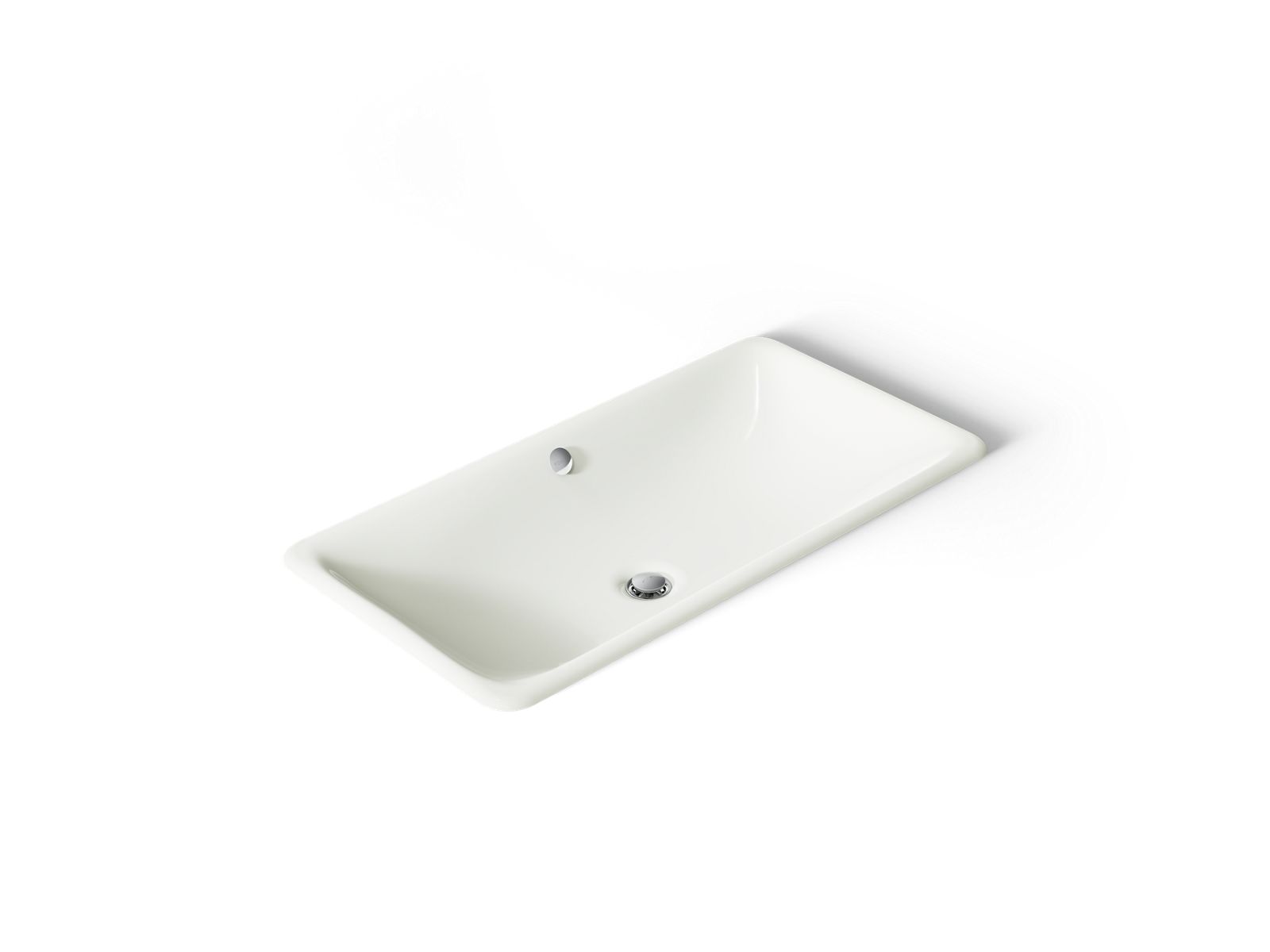 Iron Plains 30" rectangular drop-in/undermount bathroom sink - K-20212-NY