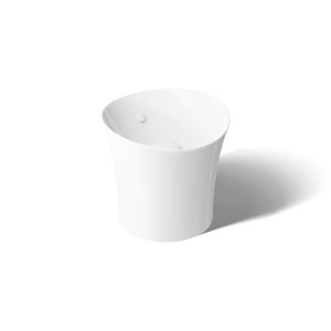 Veil 16" round vessel bathroom sink or pedestal sink basin - K-20703-0