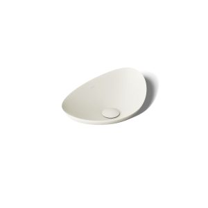 Veil 21" oval vessel bathroom sink, no overflow - K-20704-N-96