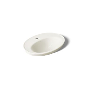Serif 22-1/4" oval drop-in bathroom sink - K-2075-1-96