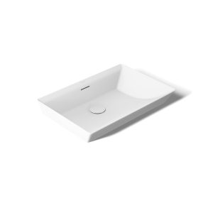 Brazn 23" rectangular vessel bathroom sink - K-21060-0