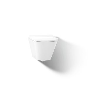 Brazn Wall-hung round-front toilet, dual-flush - K-21748-0
