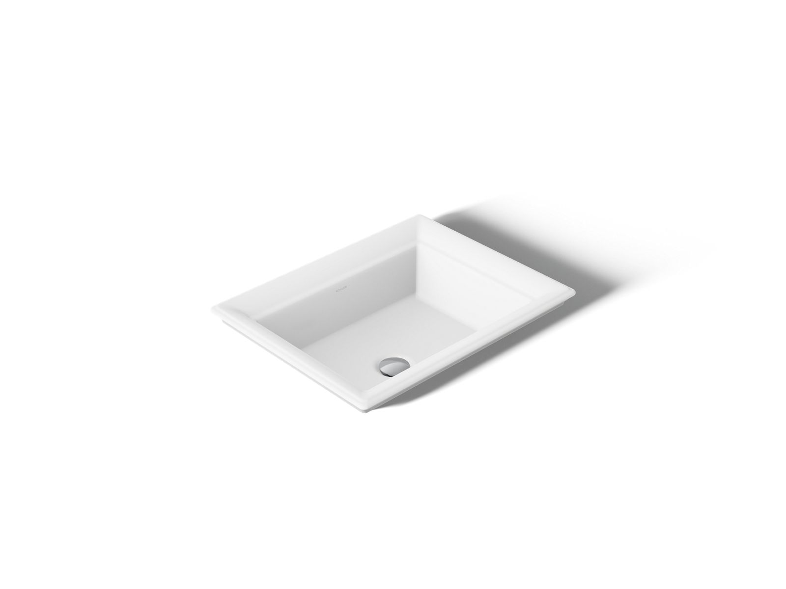 Artifacts 21" rectangular drop-in bathroom sink - K-21781-0