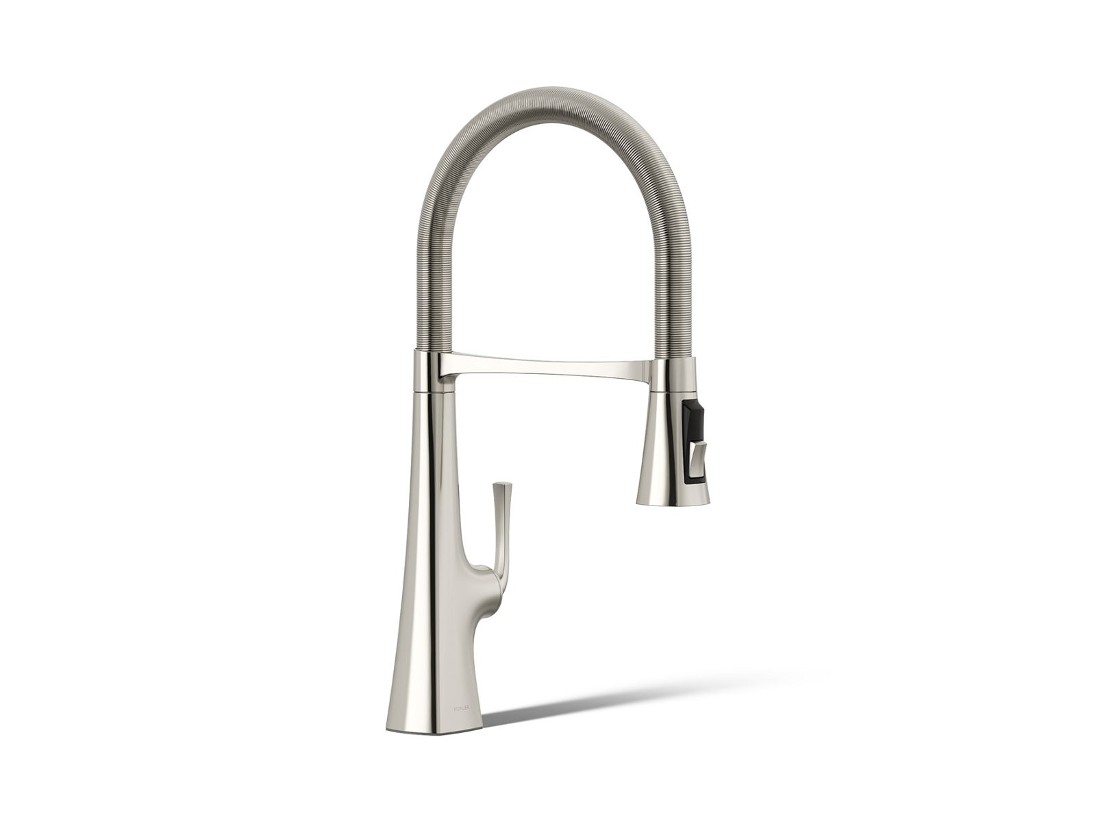Graze Semi-professional kitchen sink faucet with three-function sprayhead - K-22061-SN