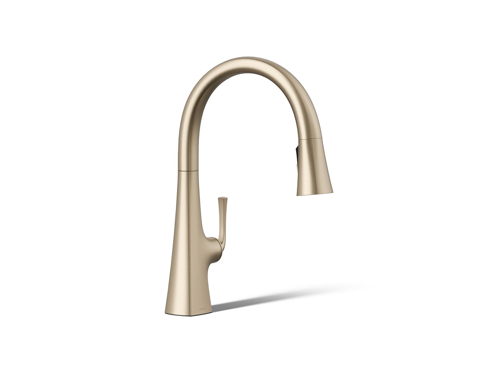 Graze Pull-down kitchen sink faucet with three-function sprayhead - K-22062-BV