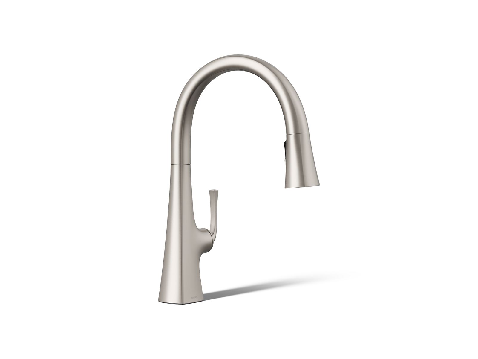 Graze Pull-down kitchen sink faucet with three-function sprayhead - K-22062-VS